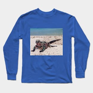 Marine Iguana, Galapagos Islands, Ecuador Long Sleeve T-Shirt